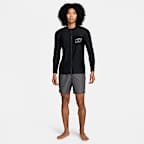 나이키 스윔 3D 남성 긴팔 풀집 하이드로가드