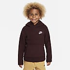 Sudadera con gorro para niño talla pequeña Nike Sportswear
 - Burdeos enérgico