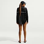 Traje de baño de una sola pieza con cuello en forma de U para mujer Nike Swim Effortless Essential