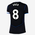 Enzo Fernández Chelsea 2025/26 Stadium Third Women's Nike Dri-FIT Soccer Jersey