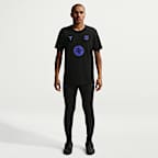 Playera de fútbol de manga corta de tejido Knit Kobe Dri-FIT ADV para hombre FC Barcelona Strike Elite Away