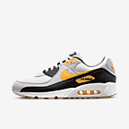 Nike Air Max 90 Herrenschuh - Weiß/Photon Dust/Schwarz/Laser Orange