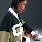 Nike Sportswear Longsleeve-Polo-Oberteil mit Motiv für Damen