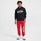 Ja Men's Fleece Basketball Hoodie