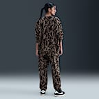 Sweat imprimé oversize à col ras-du-cou Nike Sportswear Phoenix Fleece pour femme