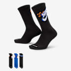 Nike Everyday Plus Crew-Socken (3 Paar) - Multi-Color