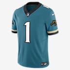 Travis Etienne Jr. Jacksonville Jaguars Men's Nike Dri-FIT NFL Limited Football Jersey - Teal