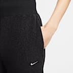 ナイキ スポーツウェア フェニックス プラッシュ ウィメンズ ハイウエスト ワイドレッグ コージー フリース パンツ