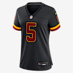 Jersey Nike de la NFL Game para mujer Frankie Luvu Washington Commanders - Negro