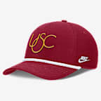 USC Legacy Basketball Rope Rise Men's Nike College Adjustable Hat - Team Crimson