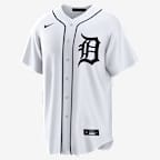 Dillon Dingler Detroit Tigers Men's Nike MLB Replica Jersey - White