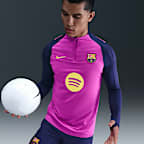 Playera de entrenamiento de fútbol Nike Dri-FIT para hombre FC Barcelona Strike
