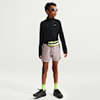 Haut à demi-zip Dri-FIT Nike Stride pour enfant