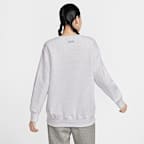 Nike Sportswear Phoenix Fleece Women's Oversized Crew-Neck Logo Sweatshirt
