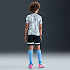 Tottenham Hotspur Academy Pro Home Nike Dri-FIT kurzärmeliges Pre-Match-Fußballoberteil (ältere Kinder)