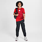 Polen 2024/25 Stadium Home/Away Nike Dri-FIT Replica-Fußballtrikot für ältere Kinder