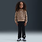 Conjunto de 2 piezas Kick Flare infantil Nike Wild Warmth