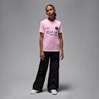 Paris Saint-Germain Academy Pro Fourth Jordan Dri-FIT-Pre-Match-Fußballoberteil für ältere Kinder