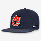 Auburn Dugout True Men's Nike Dri-FIT College Fitted Hat - Navy