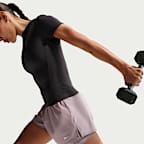 Nike One Women's Dri-FIT High-Waisted 8cm (approx.) 2-in-1 Shorts