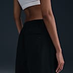 Nike Sportswear Collection damesbroek van keperstof met halfhoge taille