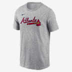 Playera Nike de la MLB para hombre Ronald Acuña Jr. Atlanta Braves Fuse