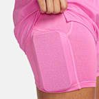 Shorts 2 en 1 Dri-FIT de tiro alto de 8 cm para mujer Nike One