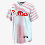 Bryson Stott Philadelphia Phillies Men's Nike MLB Replica Jersey - White