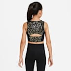 Nike Dri-FIT One Older Kids' (Girls') Crop Tank