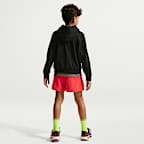 Shorts de tejido Fleece Dri-FIT para niño talla grande Nike Pro