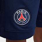 Paris Saint-Germain 2025/26 Stadium Home Older Kids' Nike Dri-FIT Football Replica Shorts