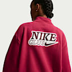 Nike Sportswear Women's Oversized 1/4-Zip Fleece Top