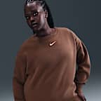 Nike Sportswear Phoenix Fleece Women's Oversized Crew-Neck Sweatshirt (Plus Size)