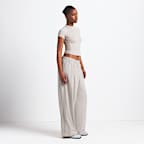 NikeSKIMS Woven Nylon Women's Oversized Track Pants
