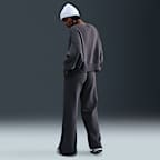 Pants de tiro alto de pierna amplia para mujer Nike Sportswear Phoenix Fleece