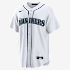 Josh Naylor Seattle Mariners Men's Nike MLB Replica Jersey - White