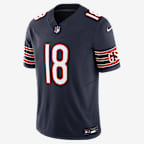 Caleb Williams Chicago Bears Men's Nike Dri-FIT NFL Limited Jersey - Navy