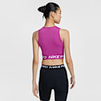 Nike Pro Women's Dri-FIT Cropped Tank Top