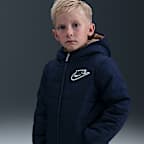 Nike Reversible Fill/Sherpa Jacket Little Kids Jacket - Midnight Navy
