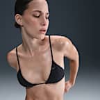 Nike Swim Women's Terry Texture Triangle Bikini Top