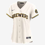 Jersey Nike Dri-FIT ADV de la MLB Limited para mujer Milwaukee Brewers