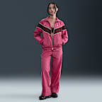 ナイキ ウィンドランナー ウィメンズ ルーズ UV ウーブン フルジップ ジャケット