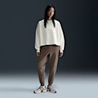 Nike 24.7 ImpossiblySoft Women's Dri-FIT Oversized Crew-Neck Top