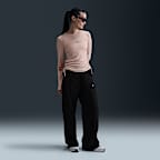 Nike Sportswear Women's Ribbed Long-Sleeve Cropped Top