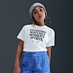 Shorts de French Terry para niños talla grande Nike Sportswear Club