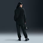 Chamarra tipo camisa oversized para mujer Nike Sportswear Phoenix Fleece