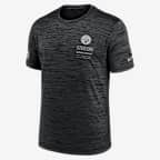 Pittsburgh Steelers Sideline Team Issue Velocity Men's Nike Dri-FIT NFL T-Shirt - Black