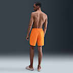 나이키 스윔 브레이커 남성 7인치 브리프 라인드 발리 쇼츠