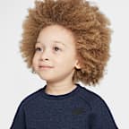 Nike Toddler Tech Fleece Tee and Shorts Set