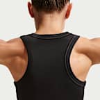 Camiseta de tirantes Dri-FIT cropped para mujer Nike One Fitted